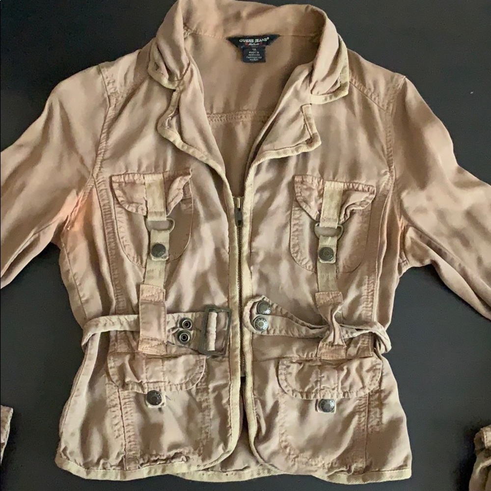 Vintage GUESS Military Jacket